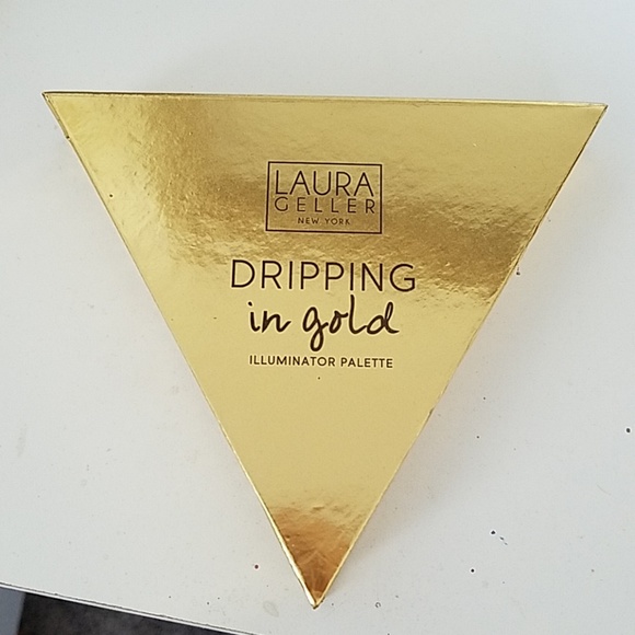 Laura Geller Dripping in Gold Illuminator Palette - Picture 2 of 3